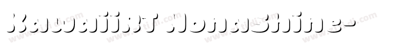 KawaiiRT MonaShine字体转换